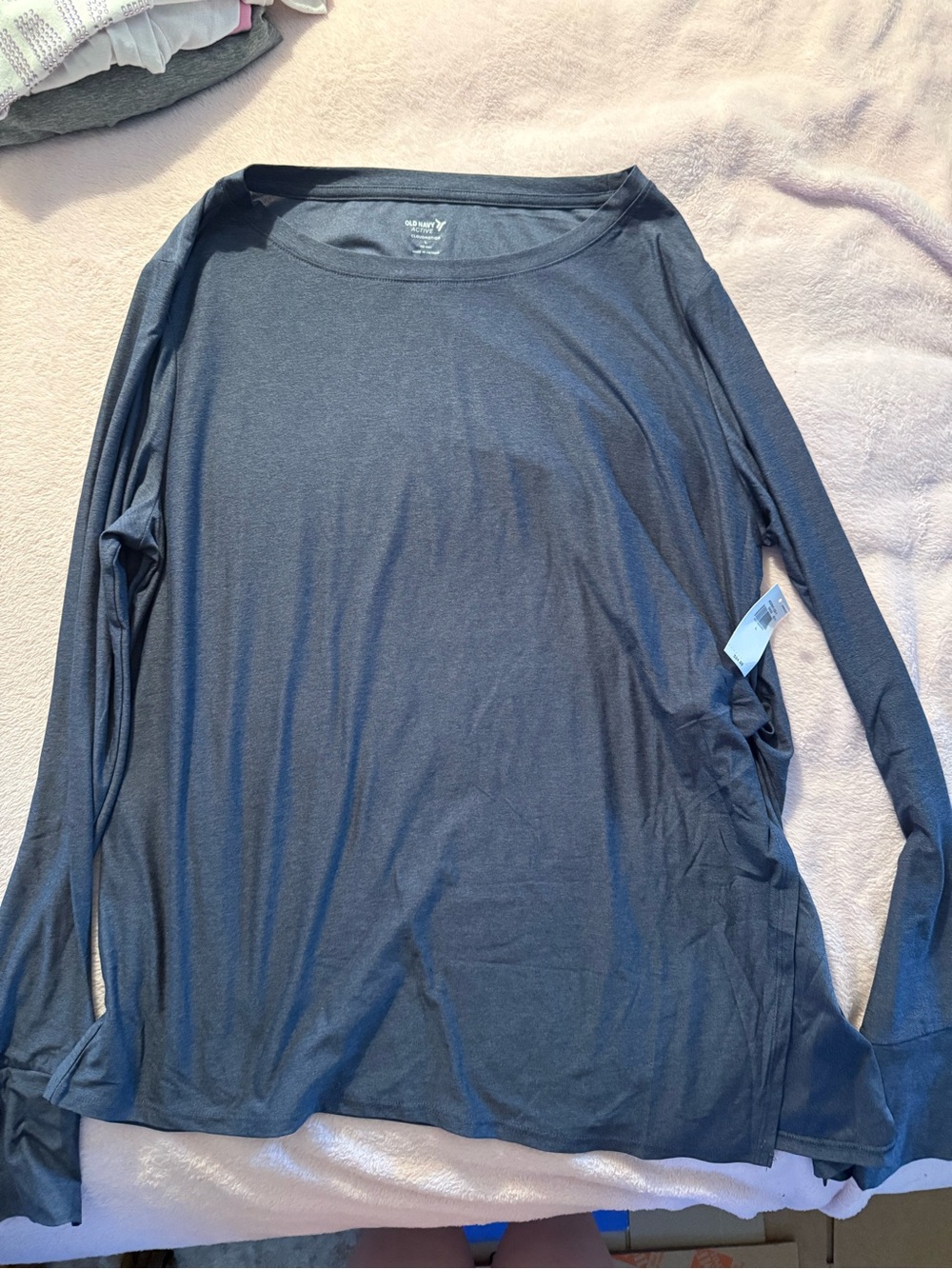 Old navy active Long Sleeve Crew Neck Shirt - Navy